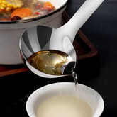 Roomert Stainless Steel Fat Separator Ladle with Matte Finish
