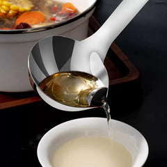 Roomert Stainless Steel Fat Separator Ladle with Matte Finish
