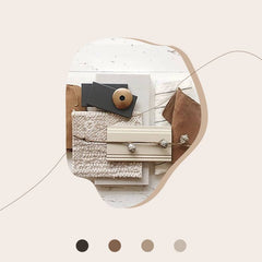 Modern Beige Laminated Wood Tea Table with Stainless Steel Frame fbby-1391