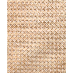 Elegant Natural Wood and Rattan Chair - Perfect Blend of Style & Comfort fcf-1477