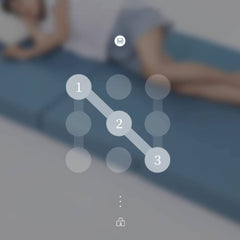 Comfortable Foam Bed Mattress in Elegant Brown, Grey, and Light Blue Polyester Cover fcsnm-909