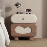 Nightstand Brown/Beige Khaki/Beige Pink/Beige Blue/Beige Green/Beige Orange/Beige Black/Beige Synthetic leather Pine flsjj-6305