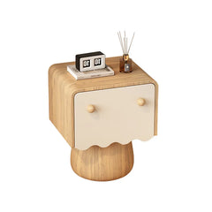 Nightstand Natural/Beige Brown/Beige Khaki/Beige Pink/Beige Green/Beige Black/Beige Beige Light green/Beige Synthetic leather Solid wood flsjj-6312