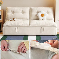 Sofa White Green Gray Pink Techno Fabric Stuffing cotton fmgj-6328