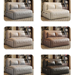 Sofa Khaki Beige Black Light gray Dark gray Brown Synthetic leather Solid wood Stuffing cotton fmm-6362