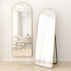 Mirror Black White Golden Glass Aluminum alloy fnls-6519