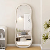 Mirror Beige Camel color Green Black Glass fnls-6521