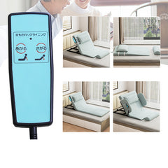 Stylish Grey-Green Bed with Durable Aluminum Alloy Frame and Cozy Cotton-Linen Upholstery foltm-1554