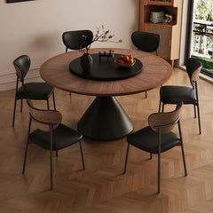 Chair Black Synthetic leather frt-6502-ch