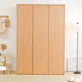 Stylish Natural Beech Wood Cabinet – Modern and Durable Storage Solution fslmz-1083