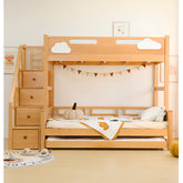 Premium Wooden Bed Frame: Beech, Cedar, Pine & Rubber Wood Options fslmz-1088