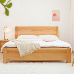 Stunning Natural Wood Beds - Beech, Rubberwood, Cedar, & Pine Options! fslmz-1105