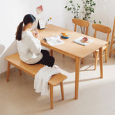 Classic Beech Wood Table for Modern Home Decor fslmz-1113