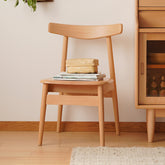 Beech Wood Chair in Natural Finish - Elegant and Timeless Design fxgmz-593