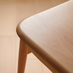 Beech Wood Chair in Natural Finish - Elegant and Timeless Design fxgmz-593