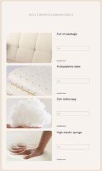 Convertible Sofa Bed in Off-White Gray with Blue, Green, Orange, and Brown Accents - Wood Frame & Techno Fabric fxgz-294