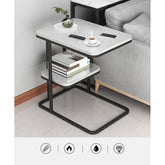 Stylish Modern Tea Table in Black, White, and Gray – Perfect for Any Living Room Decor fxjc-913