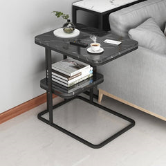 Stylish Modern Tea Table in Black, White, and Gray – Perfect for Any Living Room Decor fxjc-913