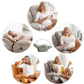 Stylish & Durable Multicolor Sofa - Scratch-Resistant Fabric, Metal & Particle Board Frame fykl-409