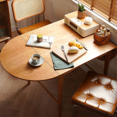 Elegant Cherry and Oak Wood Table with Steel Frame – Perfect for Modern Interiors fyx-840