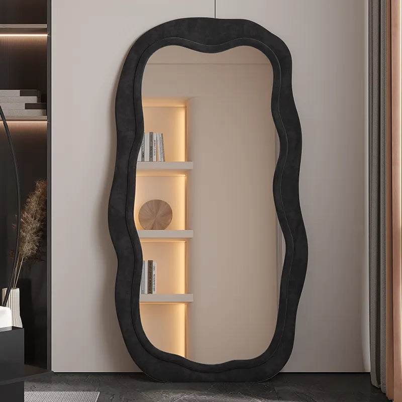 Mirror Black Camel color Beige Rose red Red Glass fyzn-6547