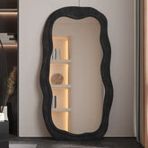 Mirror Black Camel color Beige Rose red Red Glass fyzn-6547