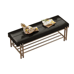 Stool Black Brown Green Dark green Cowhide Leather fyzn-6548