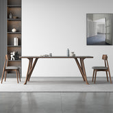 Stunning Grey Ash Wood Ceramic Table - Perfect for Modern Homes hagst-1669