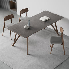 Stunning Grey Ash Wood Ceramic Table - Perfect for Modern Homes hagst-1669