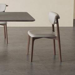 Scratch-Resistant Light Gray Rabric Chair with Oak Frame hagst-330