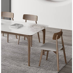 Light Gray Oak Chair with Scratch-Resistant Upholstery hagst-332