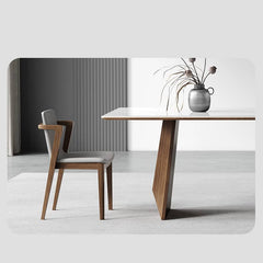 Stylish Dark Gray Ash Wood Chair with Scratch-Resistant Fabric hagst-335