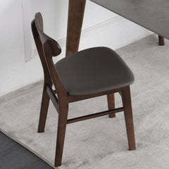 Modern Dark Gray Ash Wood Chair with Scratch-Resistant Fabric - Stylish Durability for Any Interior hagst-339