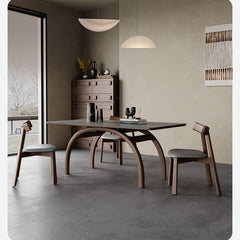 Elegant White Faux Leather Chair with Oak Wood Frame and Comfortable Foam Cushion - Brown and Grey Options Available hagst-821