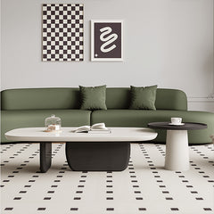 Stylish Multicolor Tea Table - White, Black, Beige, Brown Options Available hjl-1219