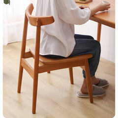 Natural Cherry Wood Chair - Elegant and Durable Seating for Your Home hldmz-714