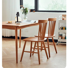 Elegant Cherry Wood Chair in Natural Finish – Timeless Design for Any Space hldmz-715