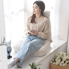 Stylish Modern Sofa in Beige, Light Gray, Dark Blue, Pink, Orange, Yellow, and Green Fabric Options hmy-1056