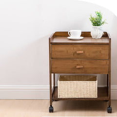 Eco-Friendly Bamboo Storage Rack for a Stylish Natural Wood Look hsl-299