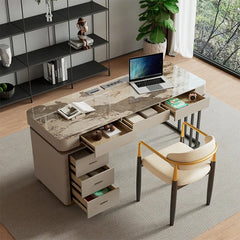 Chair Gray White Orange Yellow Dark brown Blue Green Synthetic leather hslwy-6033