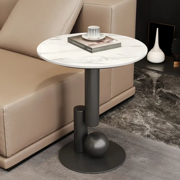 Coffee table White COLOR1 Black COLOR2 Sintered Stone htyjj-5946