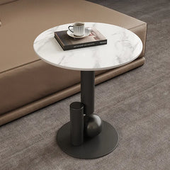 Coffee table White COLOR1 Black COLOR2 Sintered Stone htyjj-5946