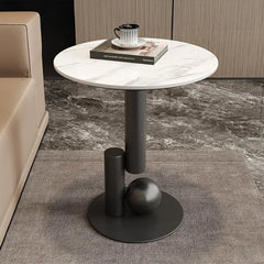 Coffee table White COLOR1 Black COLOR2 Sintered Stone htyjj-5946