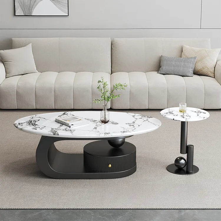 Coffee table COLOR1 COLOR2 Sintered Stone htyjj-6575