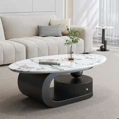 Coffee table COLOR1 COLOR2 Sintered Stone htyjj-6575