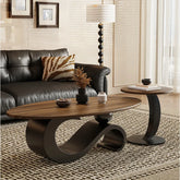 Coffee table Brown Multi-layer board htyjj-6580