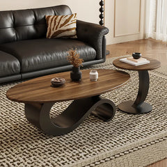 Coffee table Brown Multi-layer board htyjj-6580