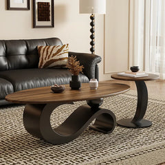 Coffee table Brown Multi-layer board htyjj-6580