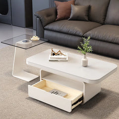 Coffee table Gray Brown Tempered glass htyjj-6583