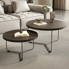 Coffee table Black COLOR1 Sintered Stone Eco-friendly Board htyjj-6600